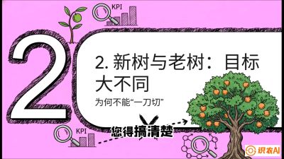 第3节：【春肥策略】开春底肥：新树&ldquo;扩版图&rdquo;，老树&ldquo;点引擎&rdquo;，课程：《柑橘底肥&ldquo;翻身账&rdquo;：从改土到高产的实战全书》