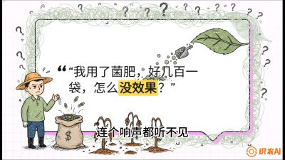 第4节（活化篇）： 土壤里的&ldquo;雇佣兵&rdquo;&mdash;&mdash;如何用菌剂以小博大，解决死棵难题，课程：《揭秘土壤的秘密：让土地帮你赚钱》#识农AI
