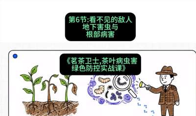 第06节：看不见的敌人&mdash;&mdash;地下害虫与根部病害，课程：《茗茶卫士&mdash;&mdash;茶叶病虫害绿色防控实战课》#识农AI